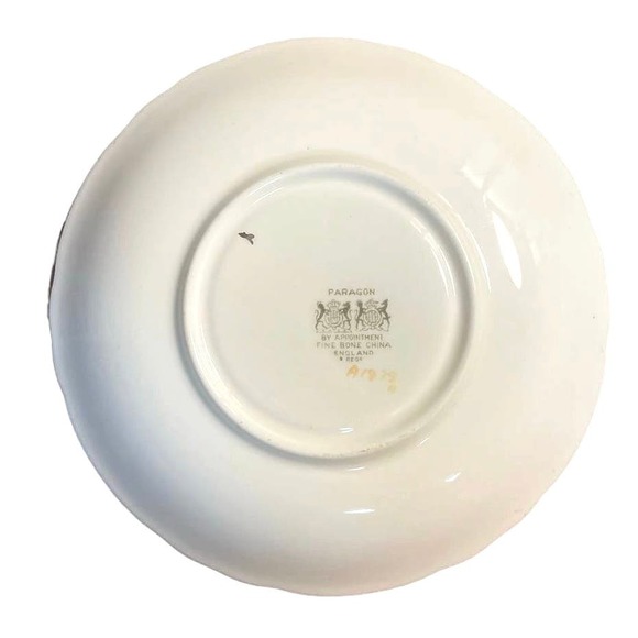 Vintage Paragon by Appointment Pansies Teacup and Saucer - Picture 4 of 9